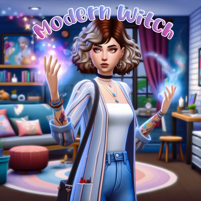 Modern Witch Mod V0.3 Sims 4 CC