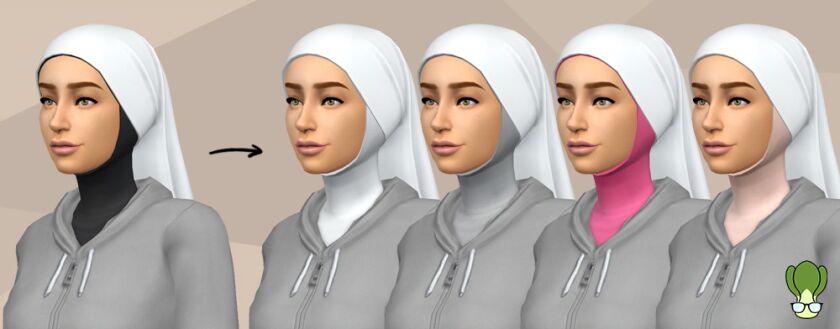 Modest Wear Hijab #7 – Patreon Bonus Content Sims 4 CC