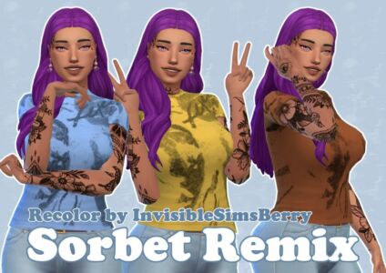 Moonlight Chic KIT – Shirt Graphic VER 1, Sorbet Remix Sims 4 CC