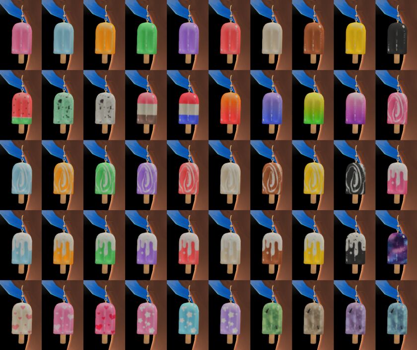 sims 4 cc popsicle earrings recolors 2