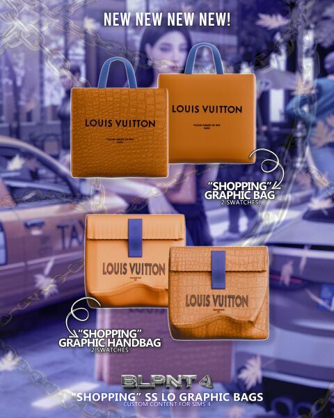 sims 4 cc shopping ss lo graphic bags 2