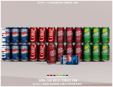 Soda CAN < -- Download Sims 4 CC