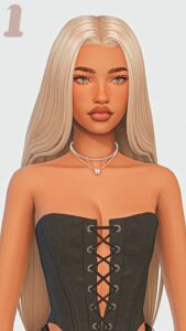 ☪︎ Straight Hair Maxis Match Edition Part 3 ☪︎ Sims 4 CC