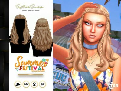 Summer Festival – Marina Hairstyles By Sehablasimlish Sims 4 CC