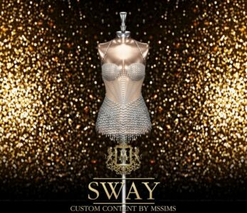 Sway Dress Sims 4 CC