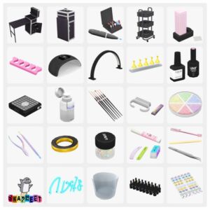 The Nail ART SET IS Free For Everyone, Today!! Sims 4 CC