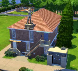 Toilet Madlad Challenge Duplex Sims 4 CC