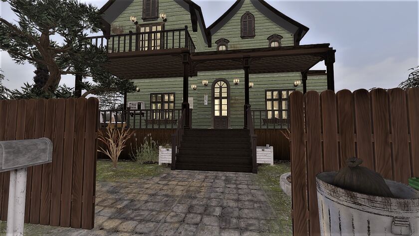 Victorian House Made Modern Sims 4 CC