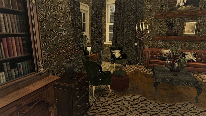 sims 4 cc vintagehouse can now be downloaded from my patreon 6