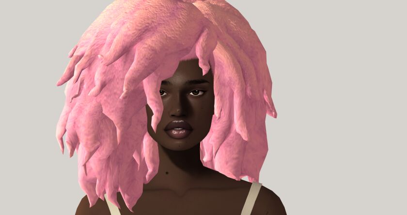 sims 4 cc void hairs recolour dump recoloured in 11