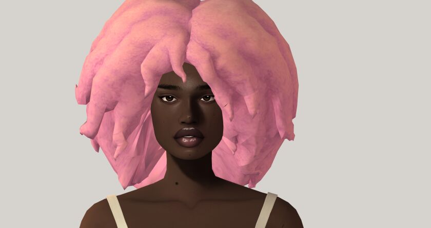 sims 4 cc void hairs recolour dump recoloured in 3