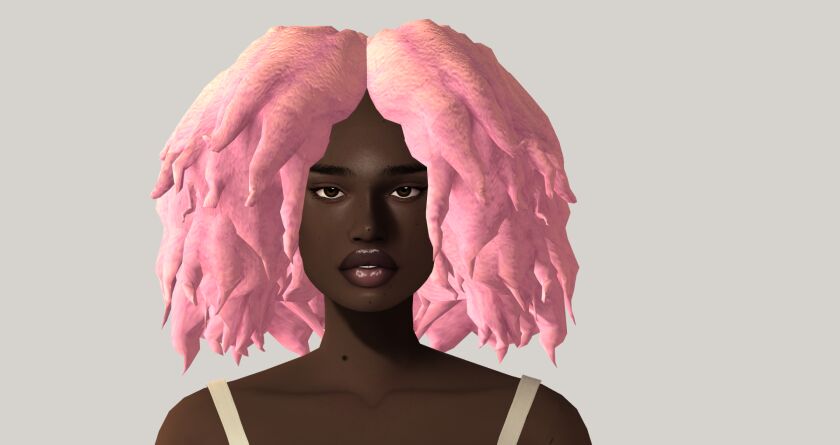 sims 4 cc void hairs recolour dump recoloured in 4