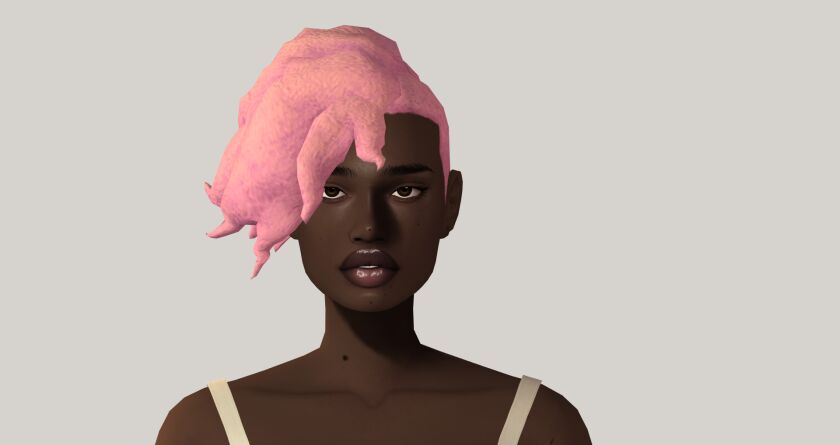 sims 4 cc void hairs recolour dump recoloured in 5