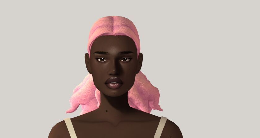 sims 4 cc void hairs recolour dump recoloured in 6