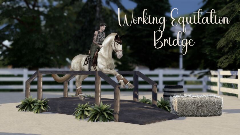 Working Equitation Bridge In 6 Different Swatches Sims 4 CC