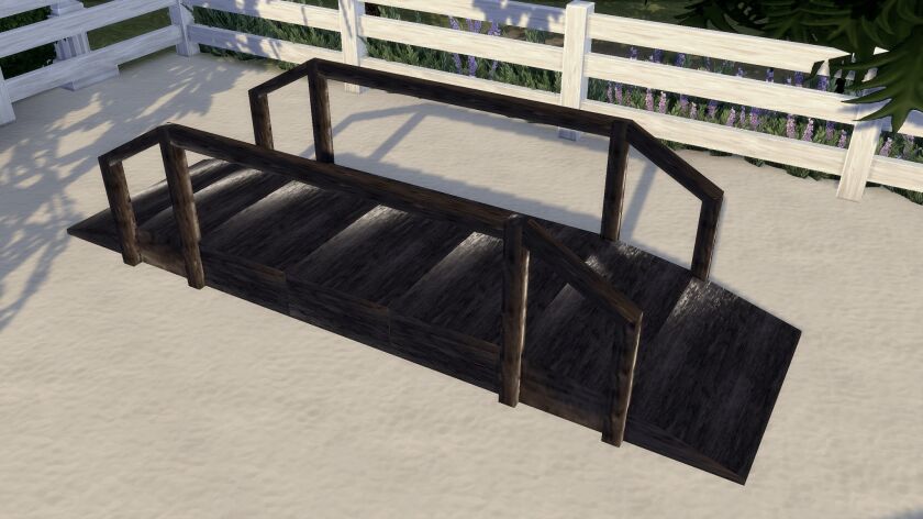 sims 4 cc working equitation bridge in 6 different 2