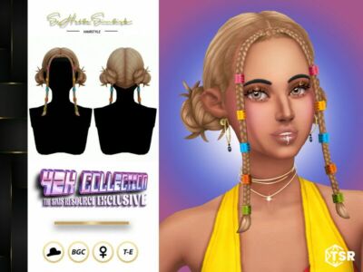 Y2K – Betsy Hairstyle By Sehablasimlish Sims 4 CC