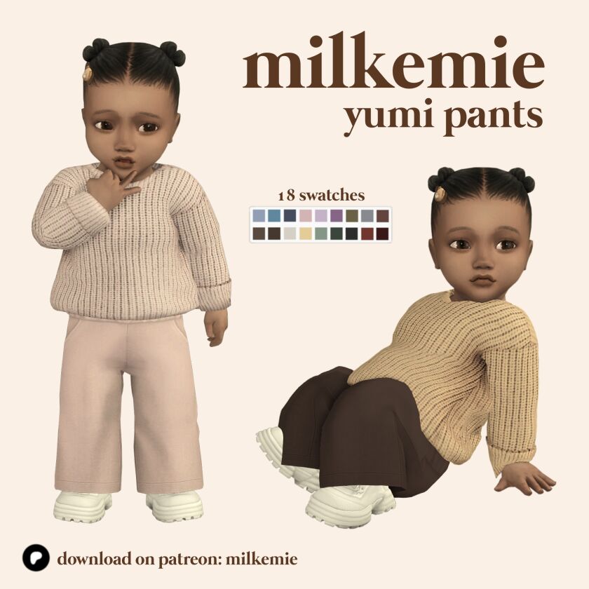 Yumi Pants Sims 4 CC