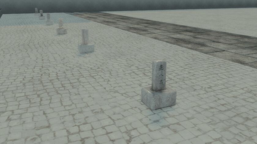 sims 4 cc 품계석 세트 traditional korean royal road markers 3