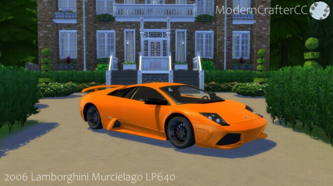 2006 Lamborghini Murcielago LP640 Sims 4 CC