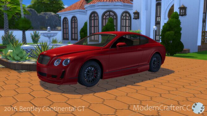 2016 Bentley Continental GT Sims 4 CC