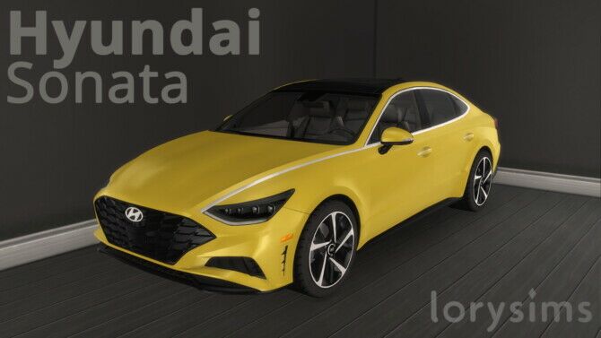 2020 Hyundai Sonata Sims 4 CC