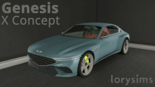 2021 Genesis X Concept By Lorysims Sims 4 CC