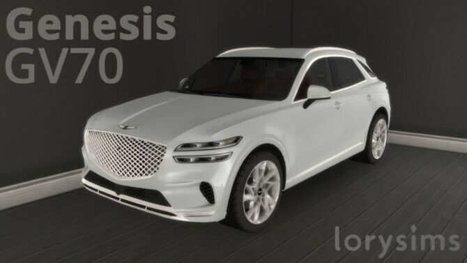 2022 Genesis GV70 By Lorysims Sims 4 CC