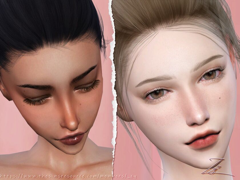 sims 4 cc 3d eyelashes zy by zy 2