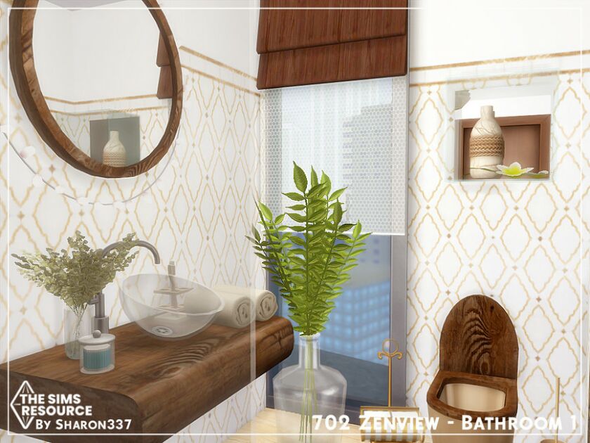 702 Zenview – Bathroom 1 Sims 4 CC