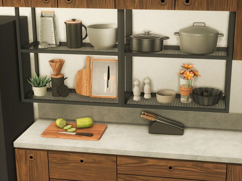 sims 4 cc 930 medina studios kitchen tsr only cc by xogerardine 2