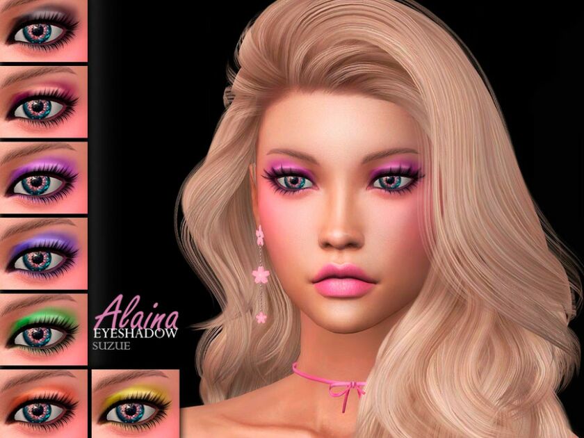 Alaina Eyeshadow N16 By Suzue Sims 4 CC