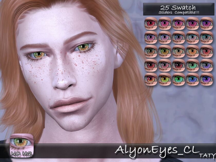 Alyon Eyes By Tatygagg Sims 4 CC