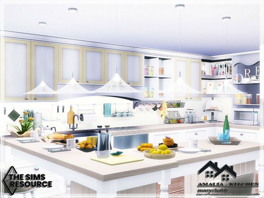 sims 4 cc amalia kitchen by marychabb 3