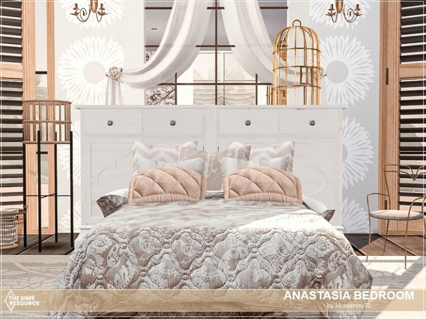 sims 4 cc anastasia bedroom by moniamay72 2