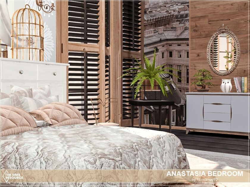 sims 4 cc anastasia bedroom by moniamay72 4