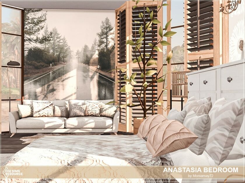 sims 4 cc anastasia bedroom by moniamay72 6