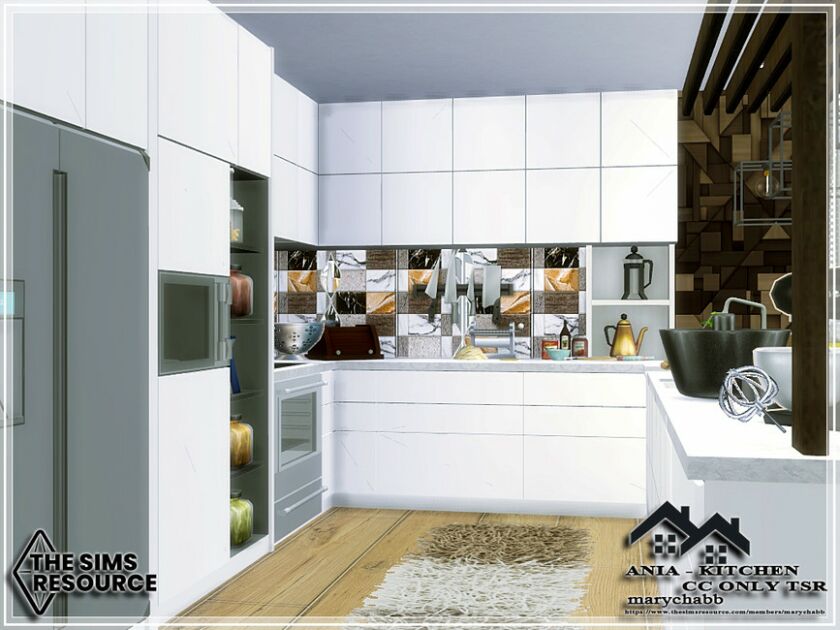 sims 4 cc ania kitchen cc only tsr by marychabb 5