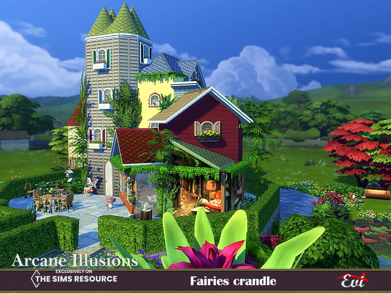 sims 4 cc arcane illusion fairies crandle by evi 2