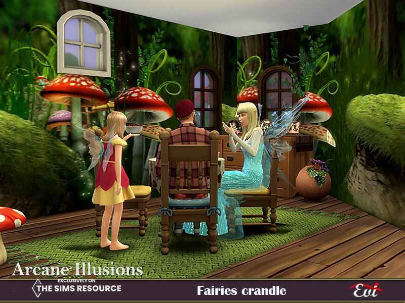 sims 4 cc arcane illusion fairies crandle by evi 4