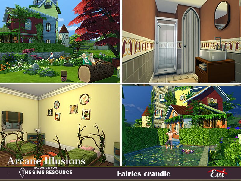 sims 4 cc arcane illusion fairies crandle by evi 7