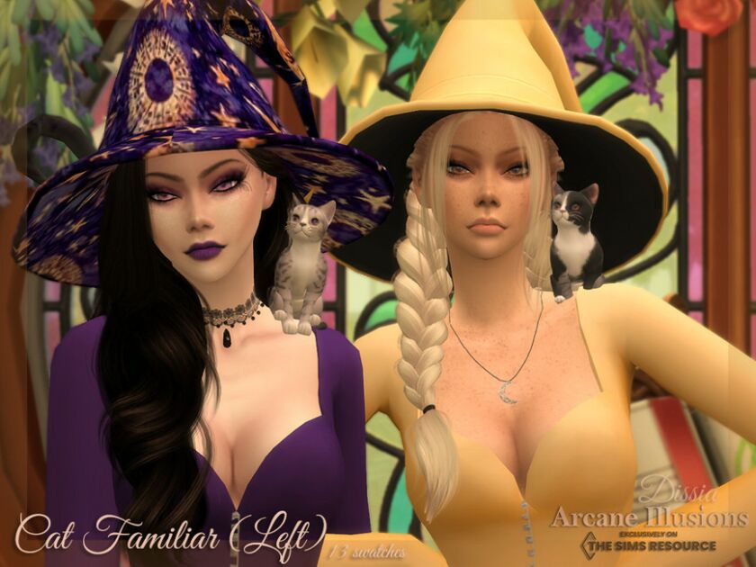 Arcane Illusions – CAT Familiar (Left) Sims 4 CC