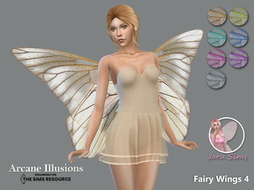 Arcane Illusions – Fairy Wings 4 Sims 4 CC