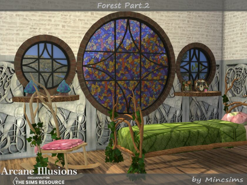 sims 4 cc arcane illusions forest part 2 by mincsims 3