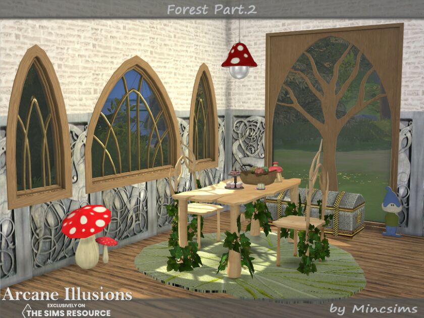 sims 4 cc arcane illusions forest part 2 by mincsims 6