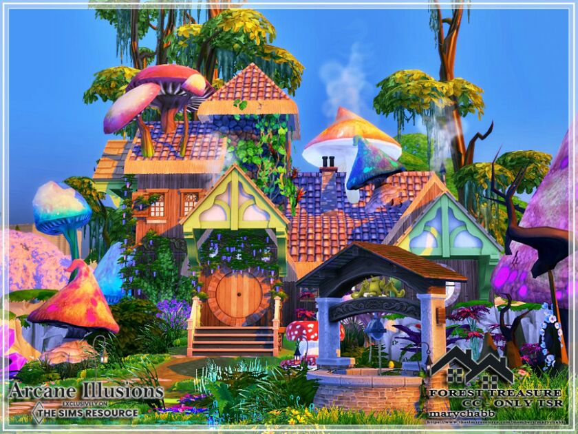 sims 4 cc arcane illusions forest treasure cc only tsr by marychabb 3