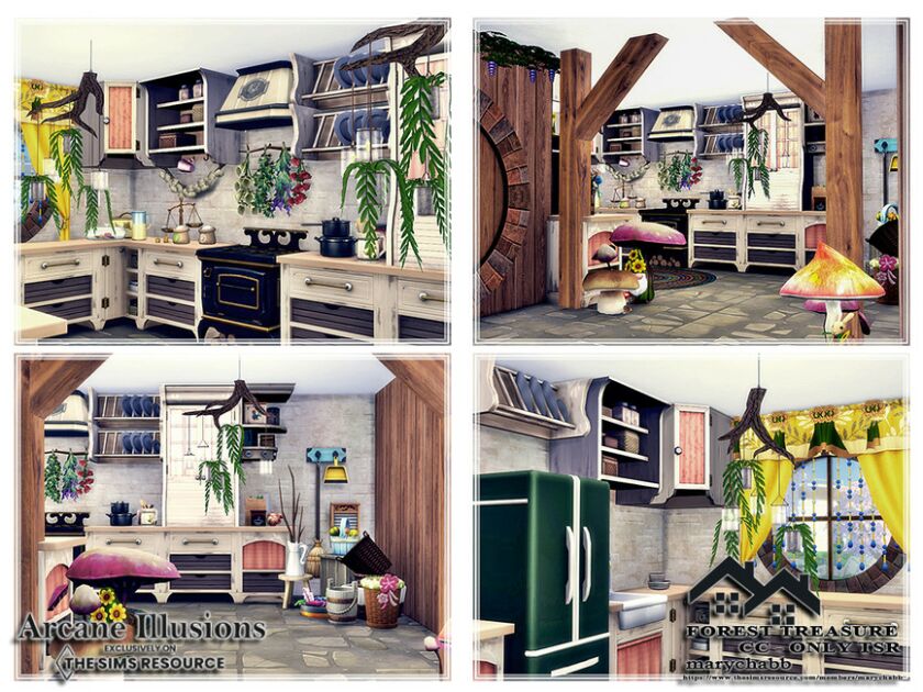 sims 4 cc arcane illusions forest treasure cc only tsr by marychabb 4