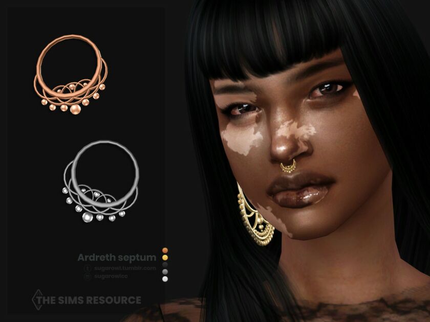 Ardreth Septum Sims 4 CC