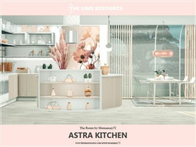 Astra Kitchen By Moniamay72 Sims 4 CC