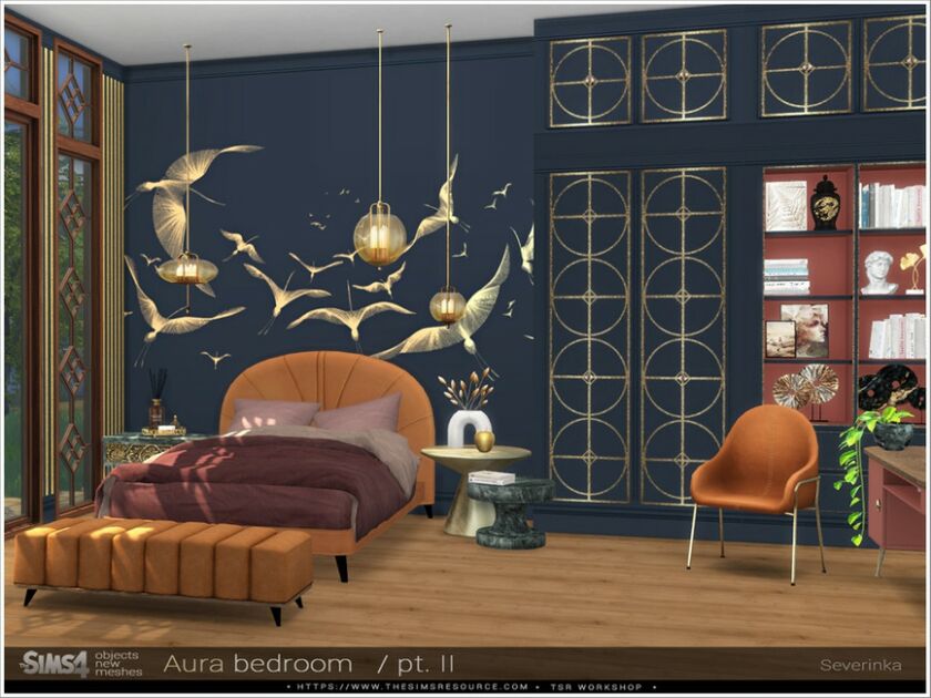 Aura Bedroom Pt.ii By Severinka_ Sims 4 CC